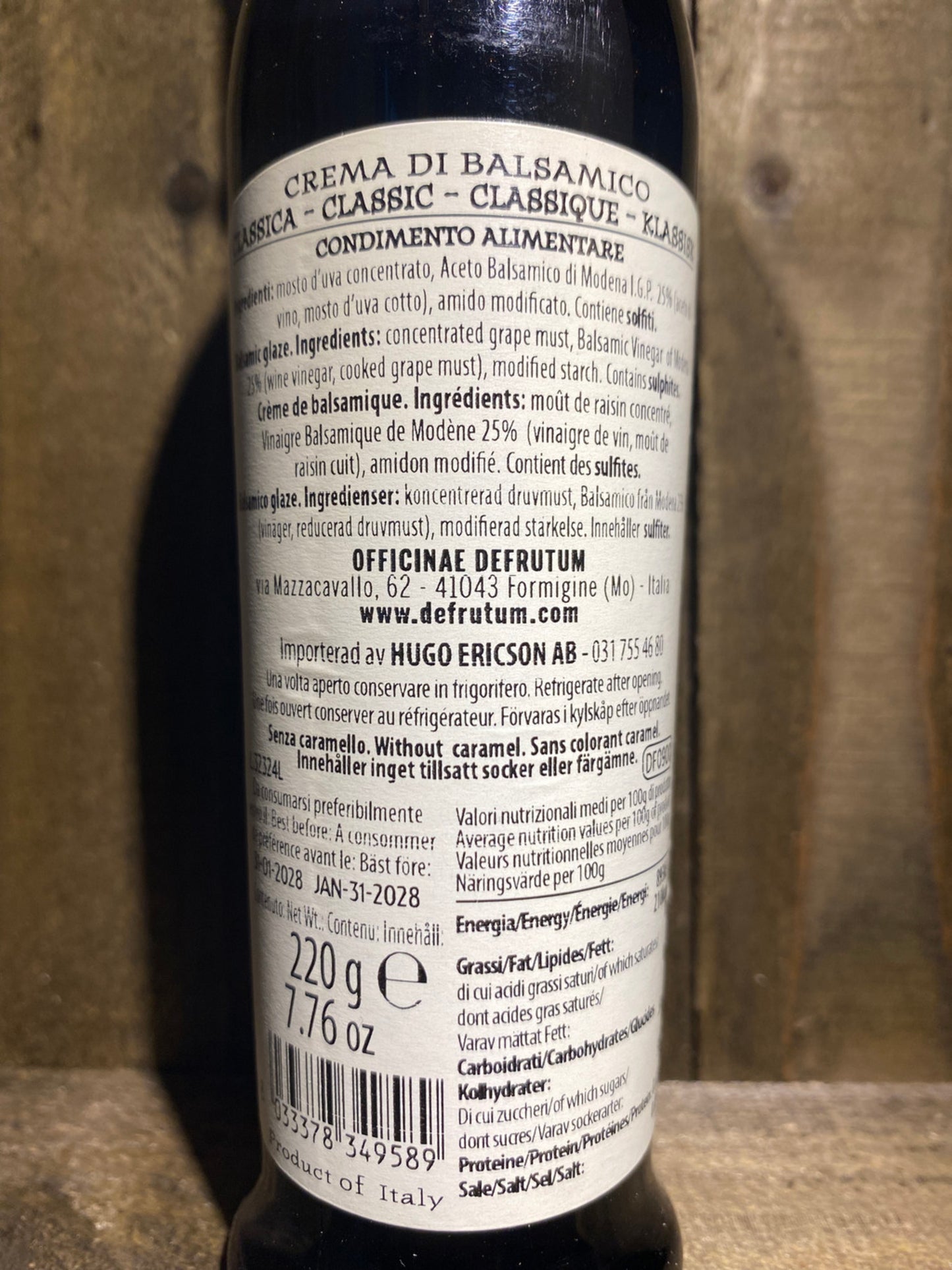Crema Balsamica Classica