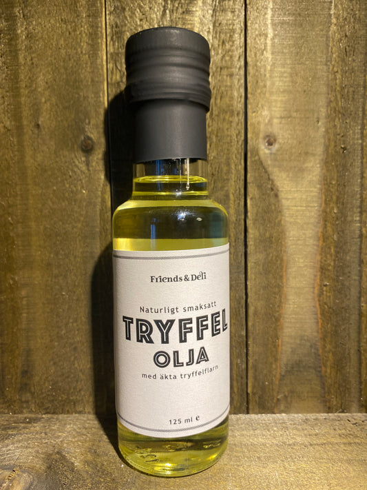 Naturlig Tryffelolja med äkta tryffelflarn – Friends & Deli