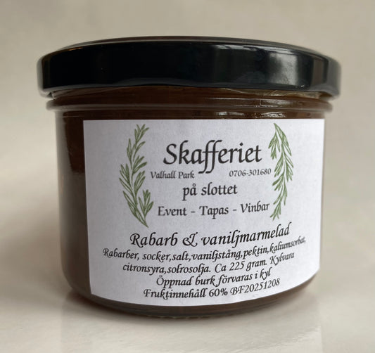 Rabarb och Vaniljmarmelad