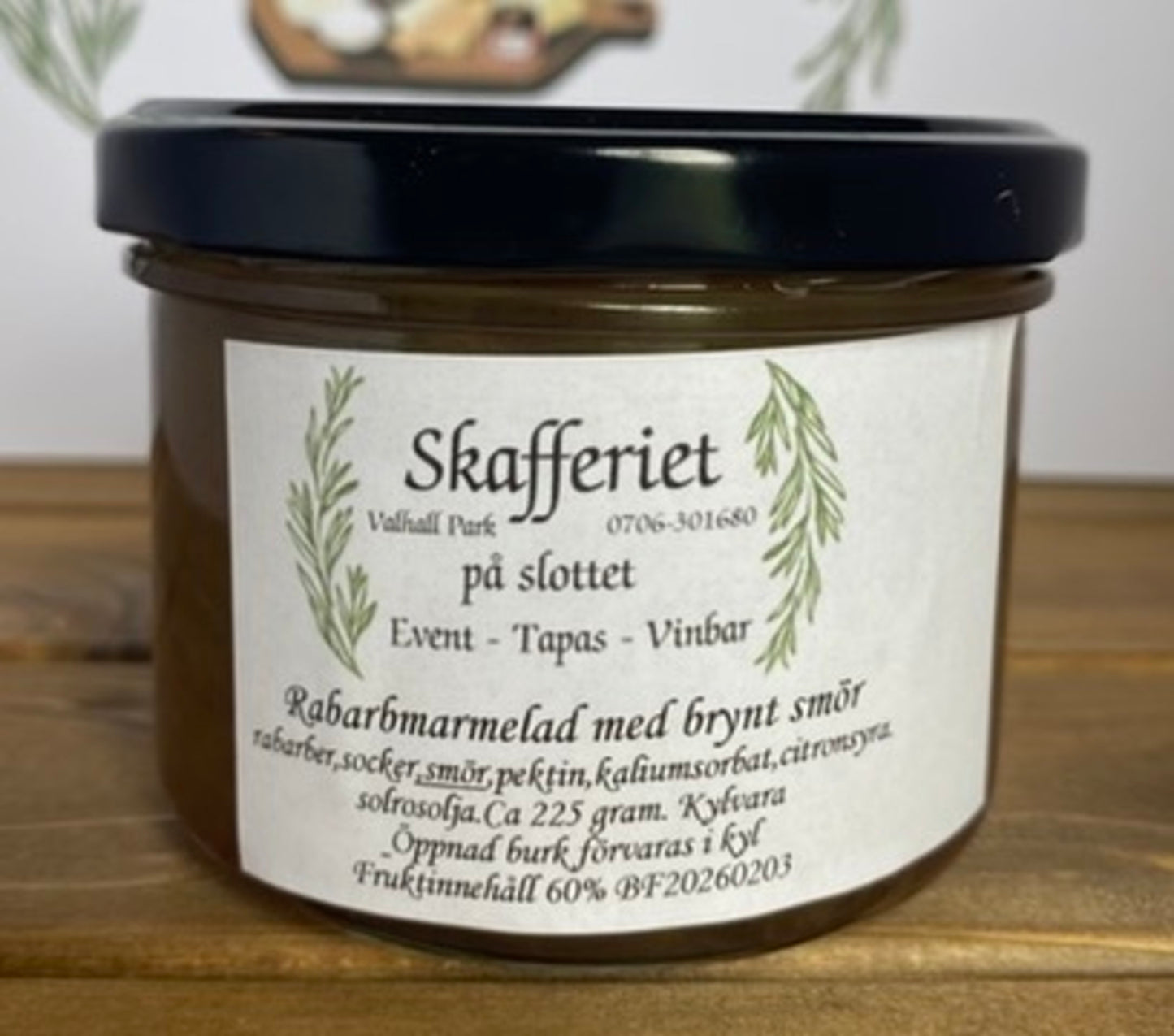 Skafferiets Marmelad i olika smaker
