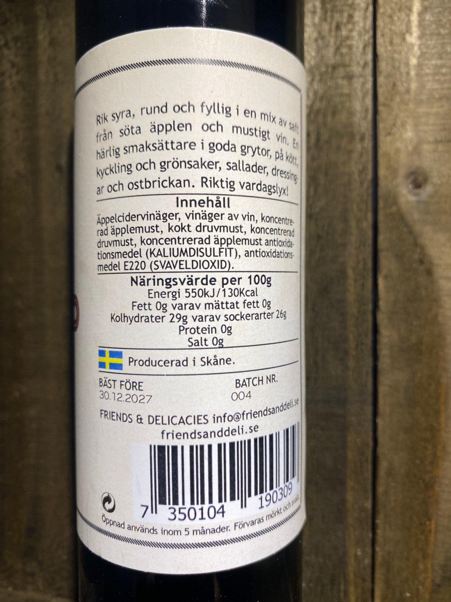 Äppelbalsamicovinäger - Friends & Deli