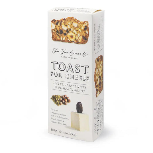 Toast till ost – Dadlar, Hasselnötter & Pumpafrön