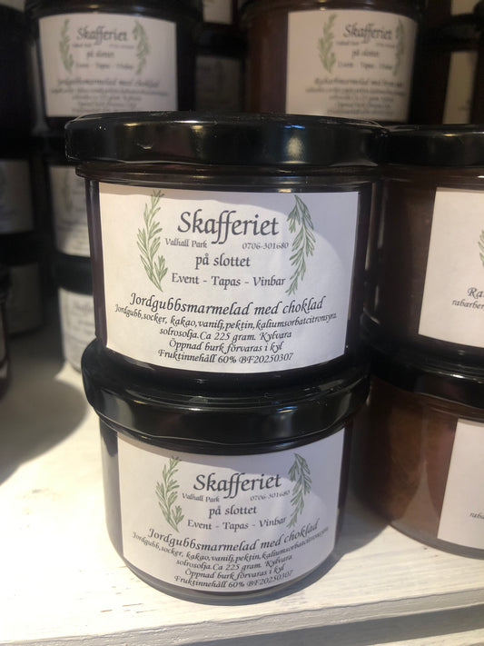 Jordgubbsmarmelad med Choklad 225g