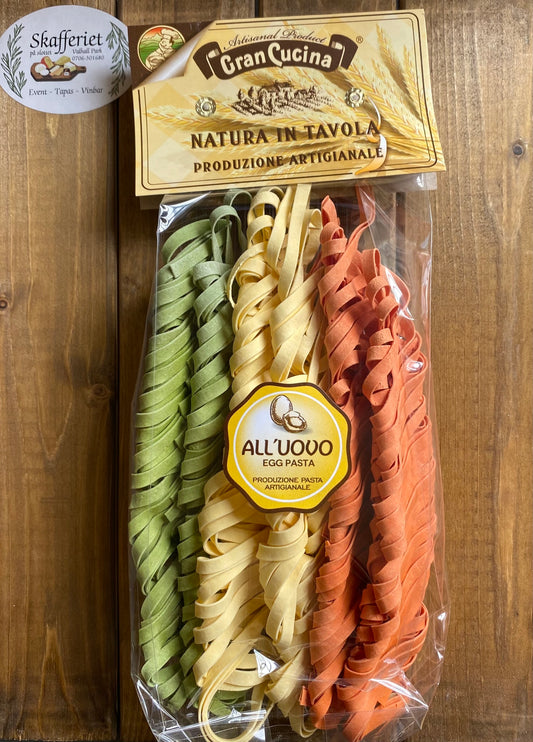 Gran Cucina Tagliatelle Tricolore all’Uovo – Äggpasta 3 färger